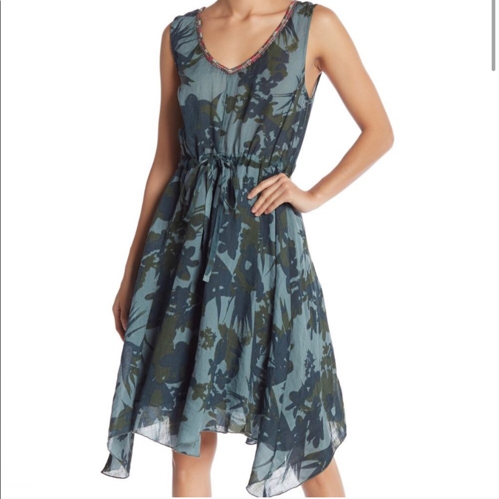 Johnny Was Sharkbite Hem Dress